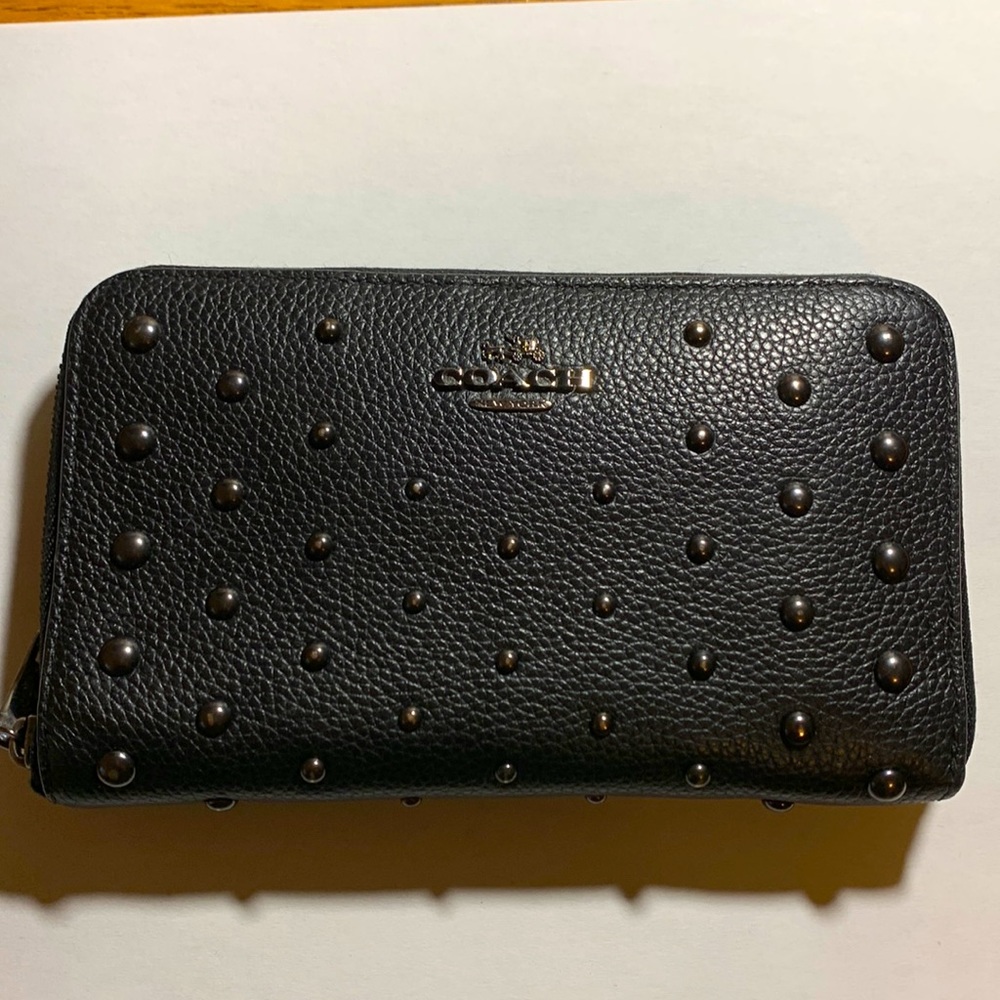 Coach rivet wallet